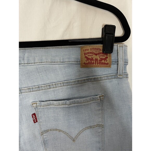Levis 315 Shaping Bootcut Jeans Size 33 (Act 35X31) Stretch Mid-Rise - Picture 6 of 8
